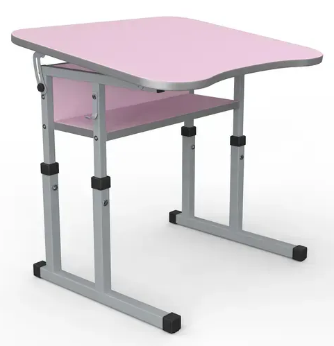 Стіл учнівський №4-7 з регулюванням куту нахилу стільниці 700х585 МФ Вересень